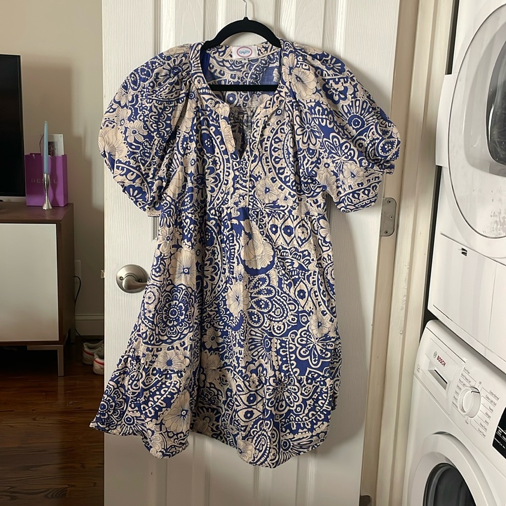 LibbyKat Popplin Mini Dress